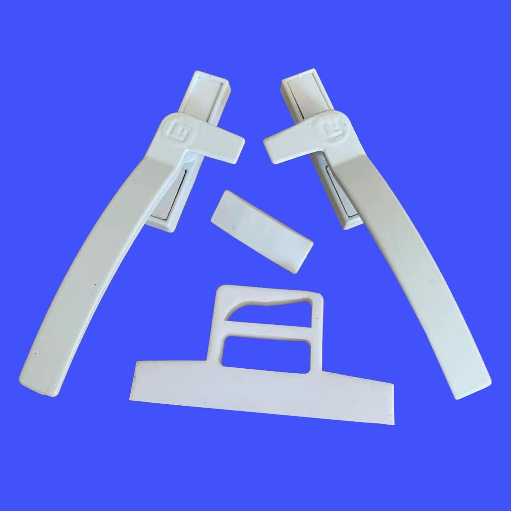 Утолщенные поворотно-откидные двери и окна из ПВХ, ручка в форме цифры семь с замком