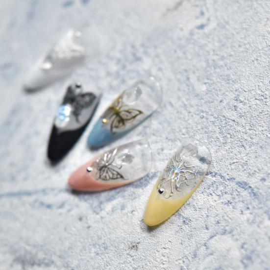 Красивые наклейки для ногтей, блестящие маникюрные аксессуары, сделай сам