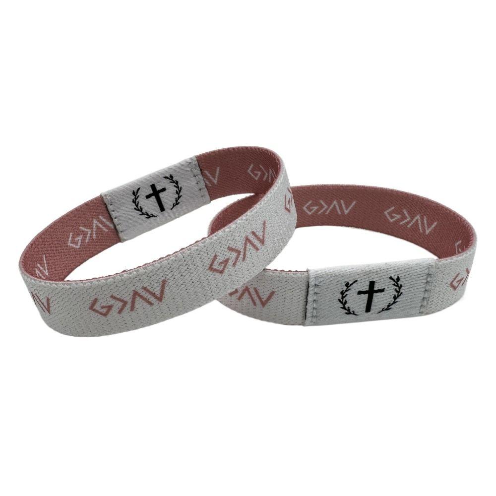 Носимые библейские браслеты Водонепроницаемые религиозные браслеты Высококачественный библейский браслет Ювелирные изделия Подарки