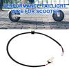 Electric Scooter Tail Light Cable ABS Rear Taillight Connection Line Replacement Part for MAX G2 G30 G30D Electric Scooter Accessory