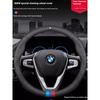 BBJA8 Car Steering Wheel Covers For BMW M E39 E46 E60 E70 E72 E80 E82 E90 E92 G01 G05 G10 G20 G30 F01 F05 F10 F15 F20 F25 F33 M3 M4 M5