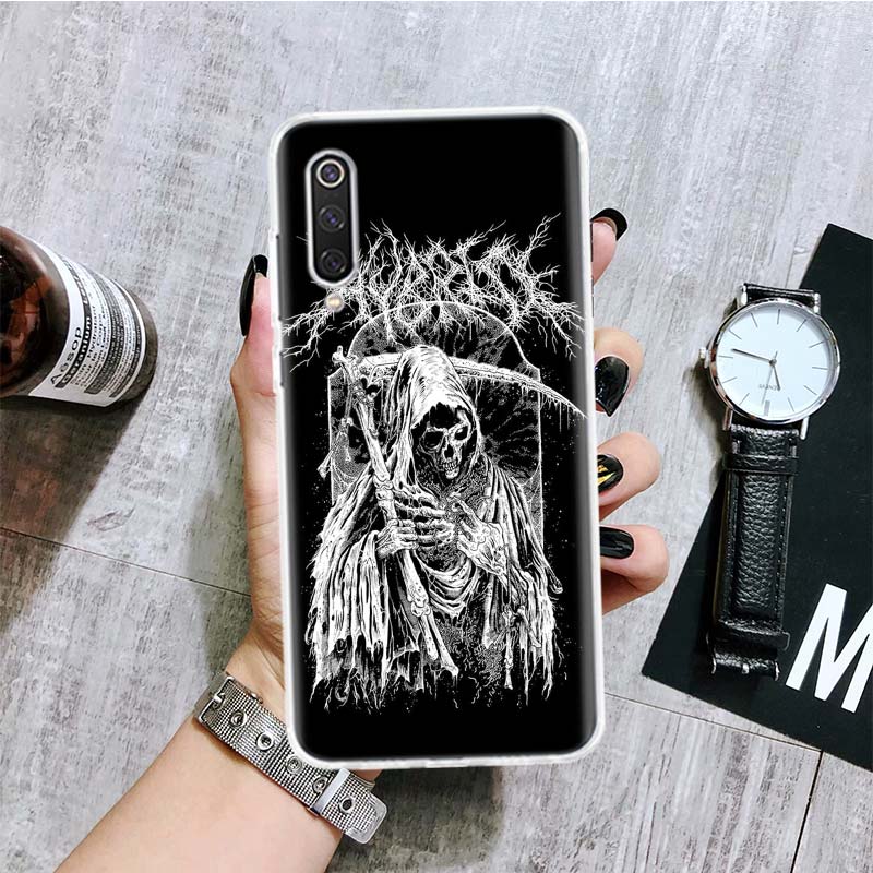Чехол для телефона «Сатанинская коза, сатана, дьявол» для Xiaomi Redmi Note 10 9 8 11 Pro 11T 11S 10S 9S 9A 9C 9T 8T 8A 7 7A 5 с художественным рисунком