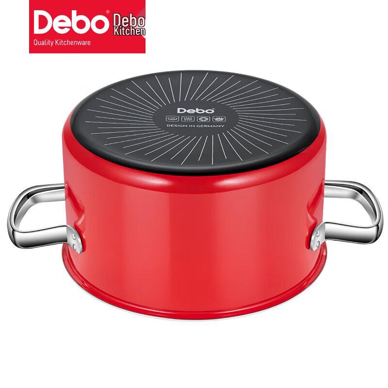 Суповая кастрюля Debo Гималайская Керамико-Стальная Титановая