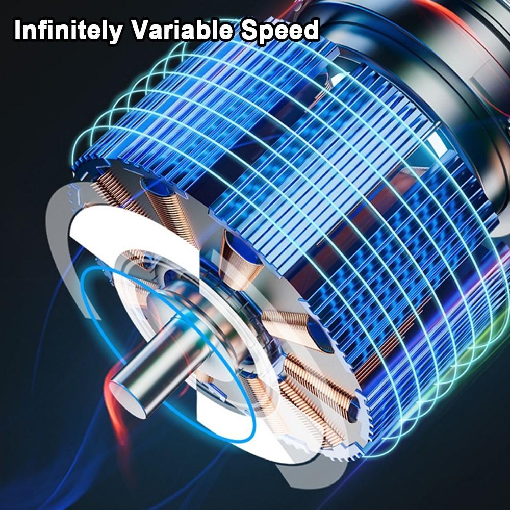 Мощный портативный электрический турбовентилятор с частотой вращения 130000 об/мин, электроинструмент для удаления пыли с клавиатуры ПК