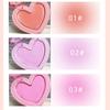 Heart Blossom Одноцветные румяна Love Blush Полупрозрачные с тонким естественным ощущением для контуринга