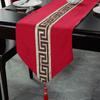 Европейский жаккардовый стол с флагом, чайный столик и ТВ-шкаф, противоскользящее длинное полотенце с кисточкой из бисера, кулон, украшение для мебели, скатерть