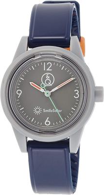Q&Q SmileSolar RP01-017 Серые Темно-синие Солнечные Часы