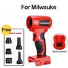 Мини Воздуходувка Портативный Мощный Турбовентилятор Для Makita/Dewalt/Milwaukee/Bosch/Ryobi 18В 20В Li-ion Аккумулятора Беспроводной Ручной Вентилятор