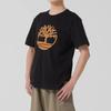 Timberland T-Shirts Men's Black Crew Neck Moderate A6281-