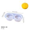DM1121  Cute Fried Egg Plaster Ornaments Silicone Mold DIY Baking Protein Candle Holder Egg Yolk Candle Molds