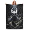 Hollow Knight Модная цифровая печатная одеяло Теплое мягкое плюшевое одеяло для студентов Гостиной Фланелевый покрывало Постельное покрывало