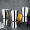 1 шт., коктейльный стакан для бара, нержавеющая сталь, стакан для красного вина, сока, двойной мерный стаканчик для спирта, аксессуары для домашнего бара, вечеринки, бара