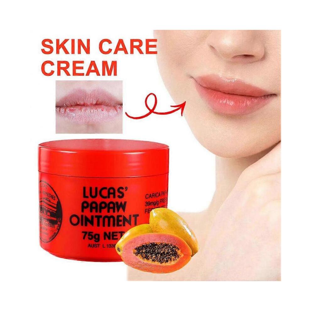 Papaya Lip Balm 75g Moisturizing Nourishing Lip Care Fade Fine Lines