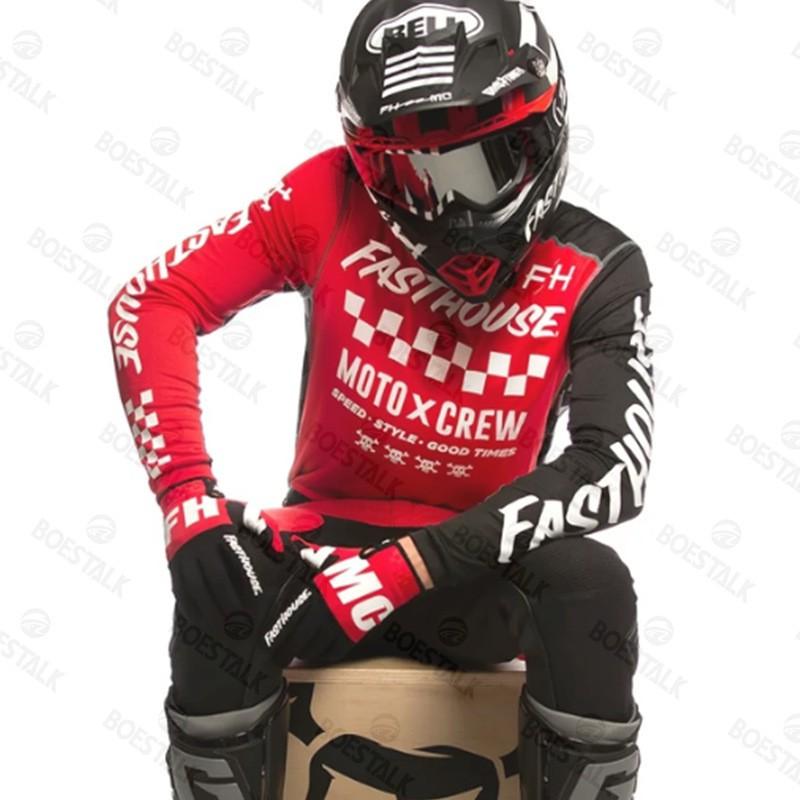 Long Sleeve Cycling Jersey Mountain Bike MTB Trail Riding Breathable Quick Dry Men Women Sportswear