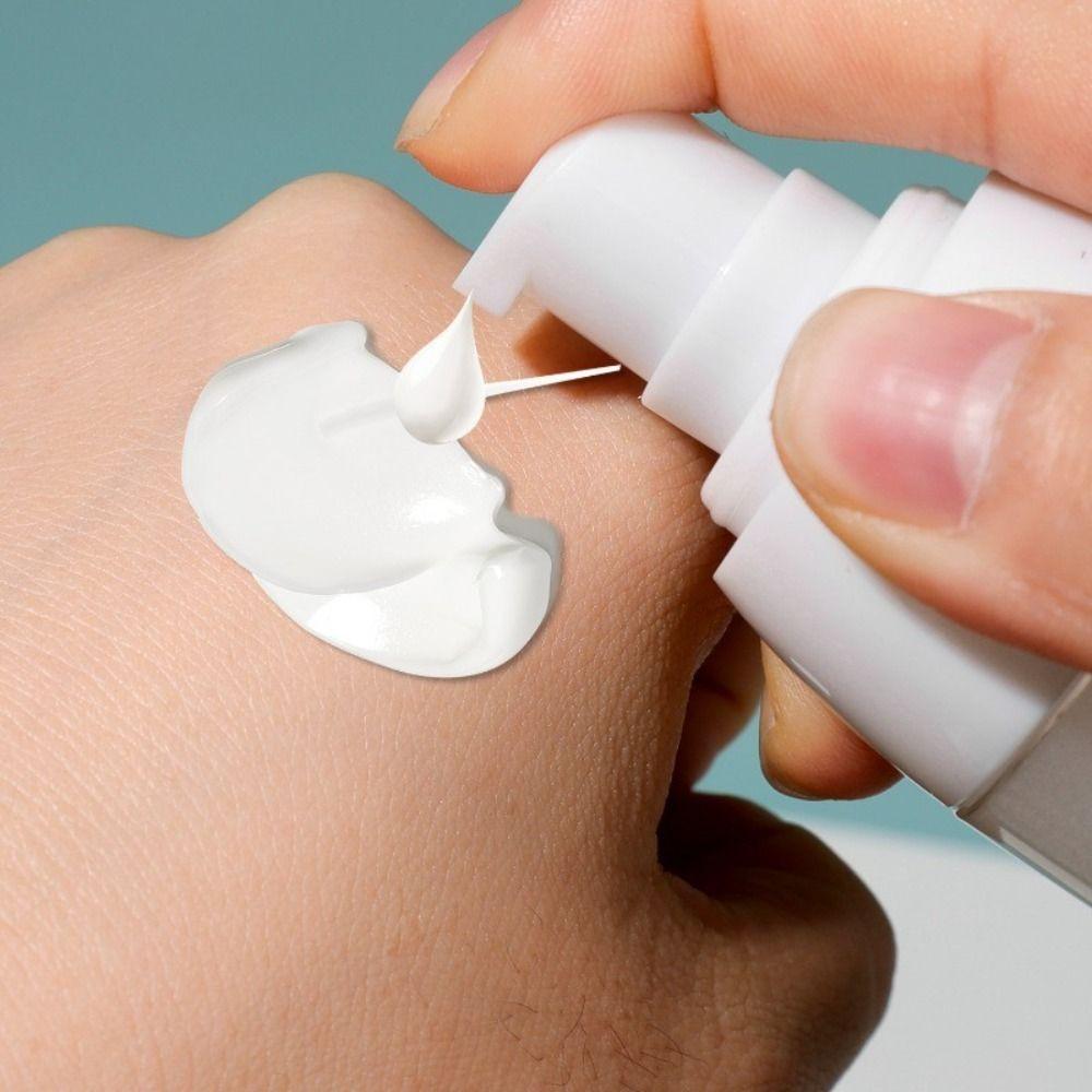 50/150 мл Прозрачная бутылка с разделителем Бутылки для косметического крема Бутылка с помпой для шампуня Многоразовый контейнер для лосьона Дорожные аксессуары