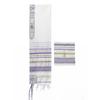 Israeli Jewish Tallit Prayer Shawl – Striped Polyester Poncho for Men & Women, 180cm, 8 Colors