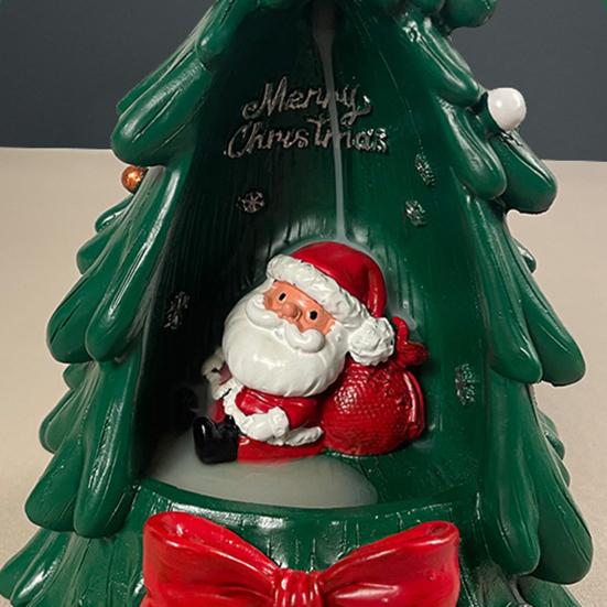 Рождественская елка Подставка для благовоний с обратным потоком Украшение Рождественская елка Дед Мороз