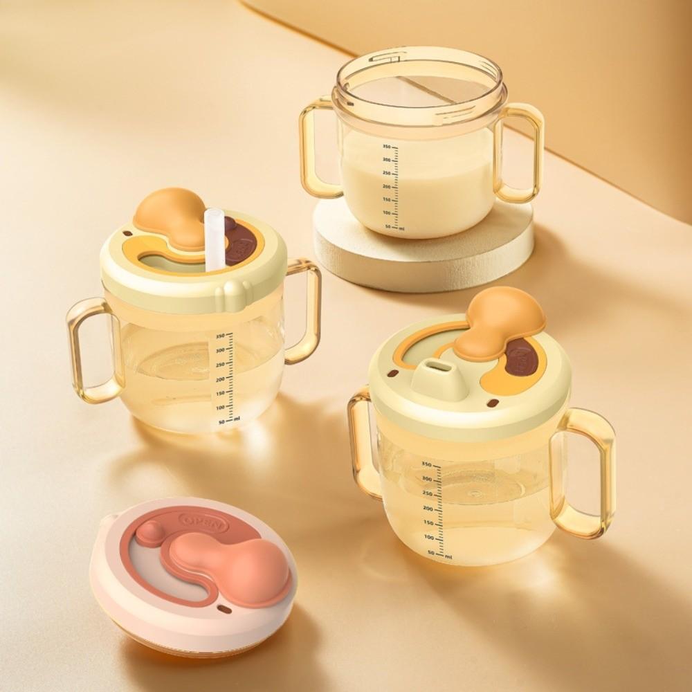 350 мл Мультяшная Утка Кружка для прямого питья Милая Детская Кружка для молока Креативная Поильник для Младенцев Дорожный