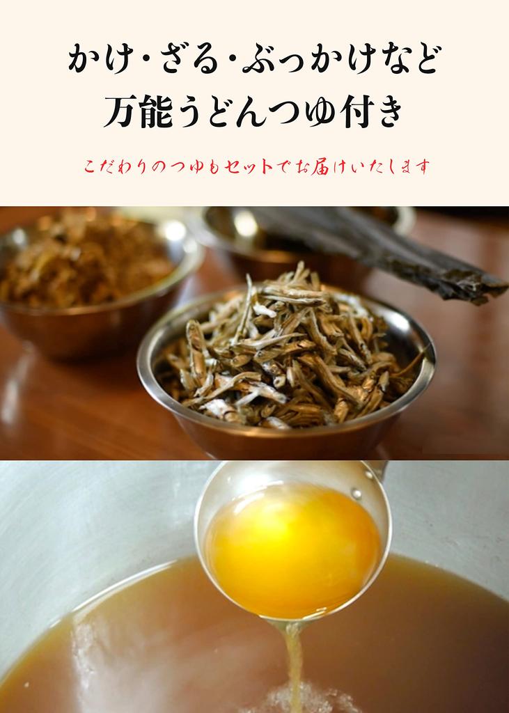 Seiko Kagawa Authentic Handmade Moriya Semi-Dried Udon Set with Dashi Sanuki Udon 10 Servings