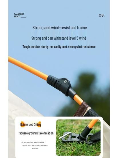 Портативная водонепроницаемая поп-ап палатка для кемпинга с защитой от солнца