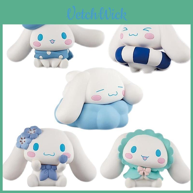 Милая фигурка Cinnamoroll Sanrio, игрушка-надувной круг, игровой набор для DIY украшения торта