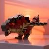 214 деталей MOC Раталос Monster Hunter World Brickheadz Модель Строительные Блоки Архитектура Рождественские Подарки Игрушка Креативная Идея Кирпичик