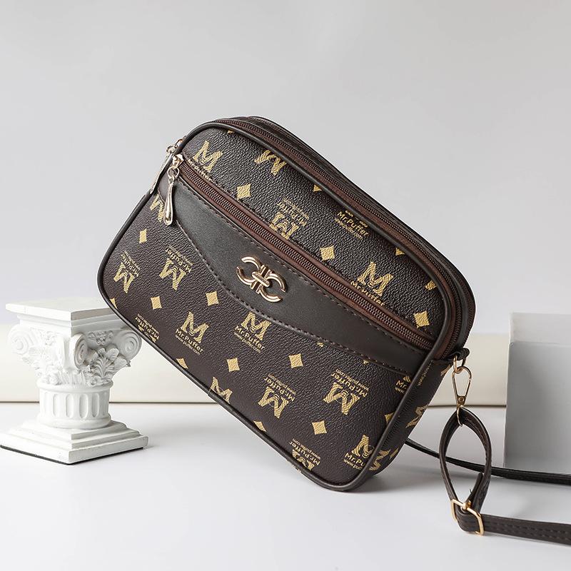 Square PU Leather Bags for Women Large Capacity Famous Brand Designer Shoulder Crossbody Bags Large Women's Bag