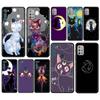 Mobile Phone Case for Motorola Moto G9 Play G8 Power Lite G30 One Fusion Plus E6s G Stylus Black Cover Anime Moon Cat Couple