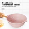 Силиконовая корзина для расстойки хлеба Banneton, складная овальная круглая складная миска для выпечки на закваске, антипригарный инструмент для формирования теста без плесени