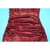 Women Sexy Shiny Metallic Deep V Neck Long Sleeve Ruched High Side Slit Bodycon Maxi Dress Evening Cocktail Party Prom Night Out Formal Gown