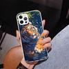 Премиальный Чехол для Телефона с Рисунком Тигра Для iPhone 13 12 Mini 11 Pro Max XS XR X SE 7 8 Plus 5S 5 6S 6 Подарочная Печатная Крышка Fundas