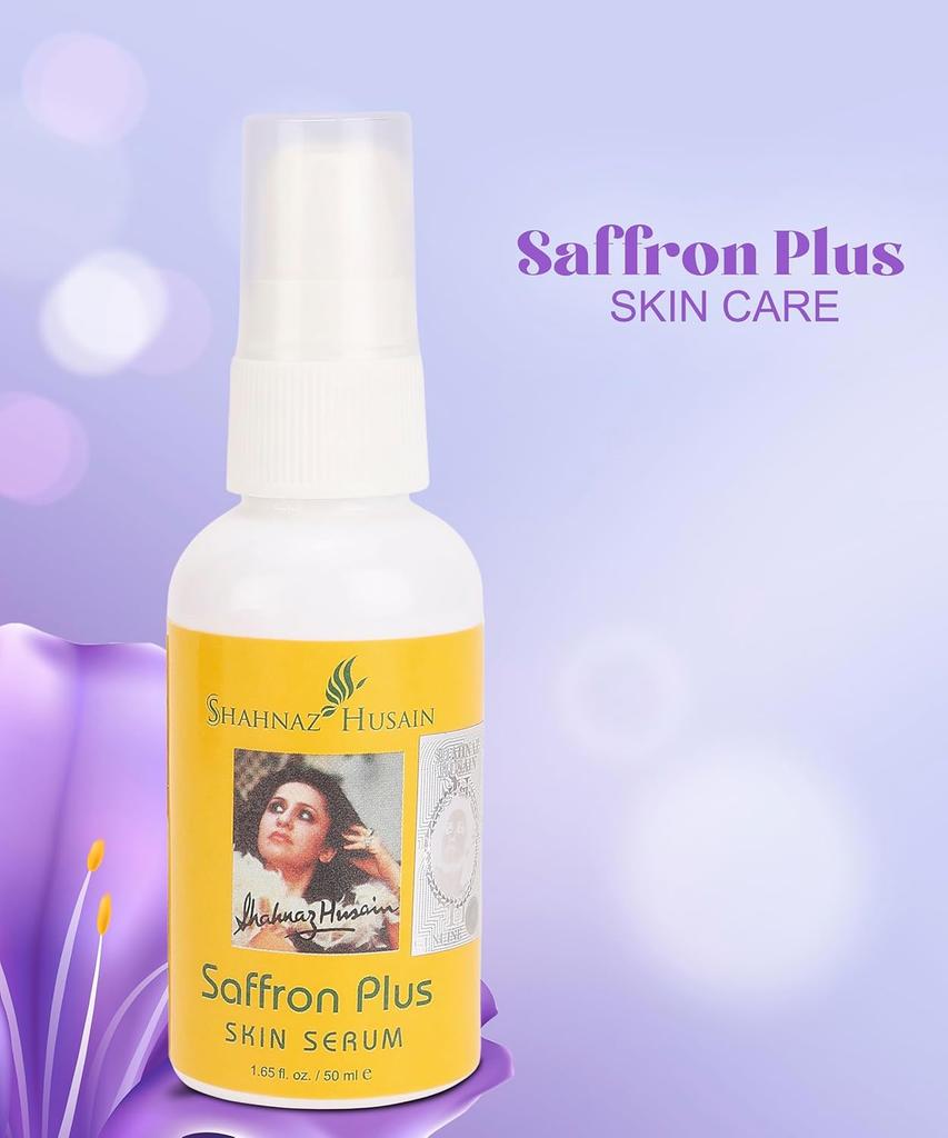 Shahnaz Husain 's Vedic Solutions Шафрановый Крем-Сыворотка для Кожи 50 г Упаковка 1 Осветляющая Сыворотка для Лица Сияние Ниацинамид