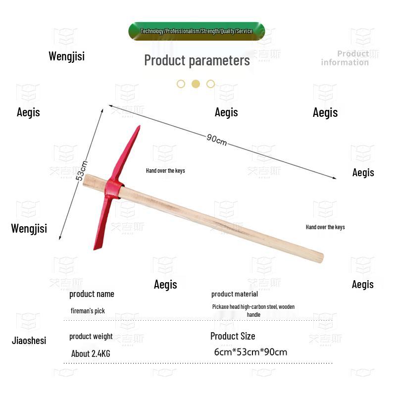 Multi-functional Fire & Engineer Pickaxe