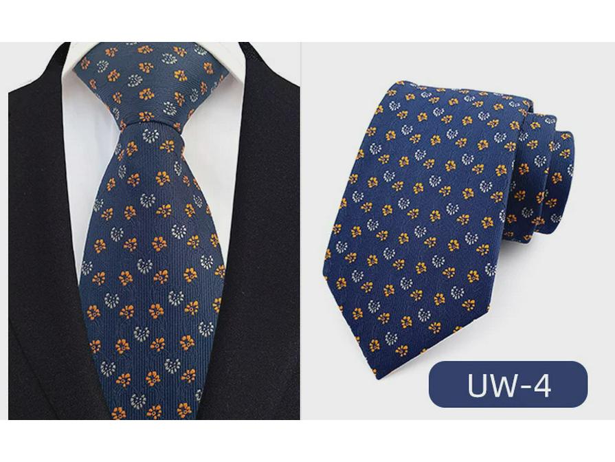 Мужской галстук из полиэстера для бизнеса, свадьбы, повседневного ношения, для жениха и шафера