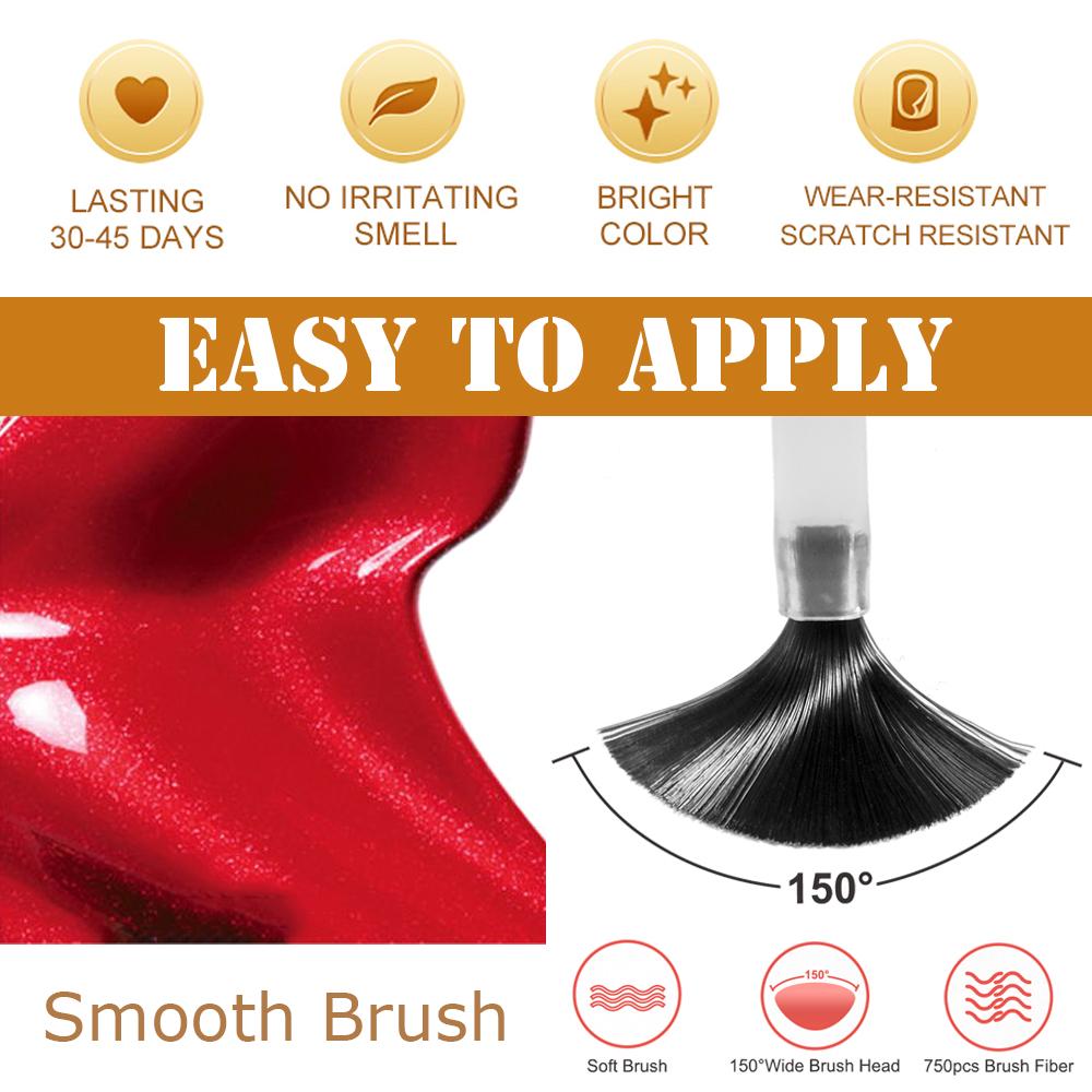 VANREESA Набор гелей для ногтей 111 цветов Гель-лак для ногтей Soak Off Базовое покрытие Верхнее покрытие Маникюр для ногтей УФ-светодиодный полуперманентный лак Стойкий гель для дизайна ногтей