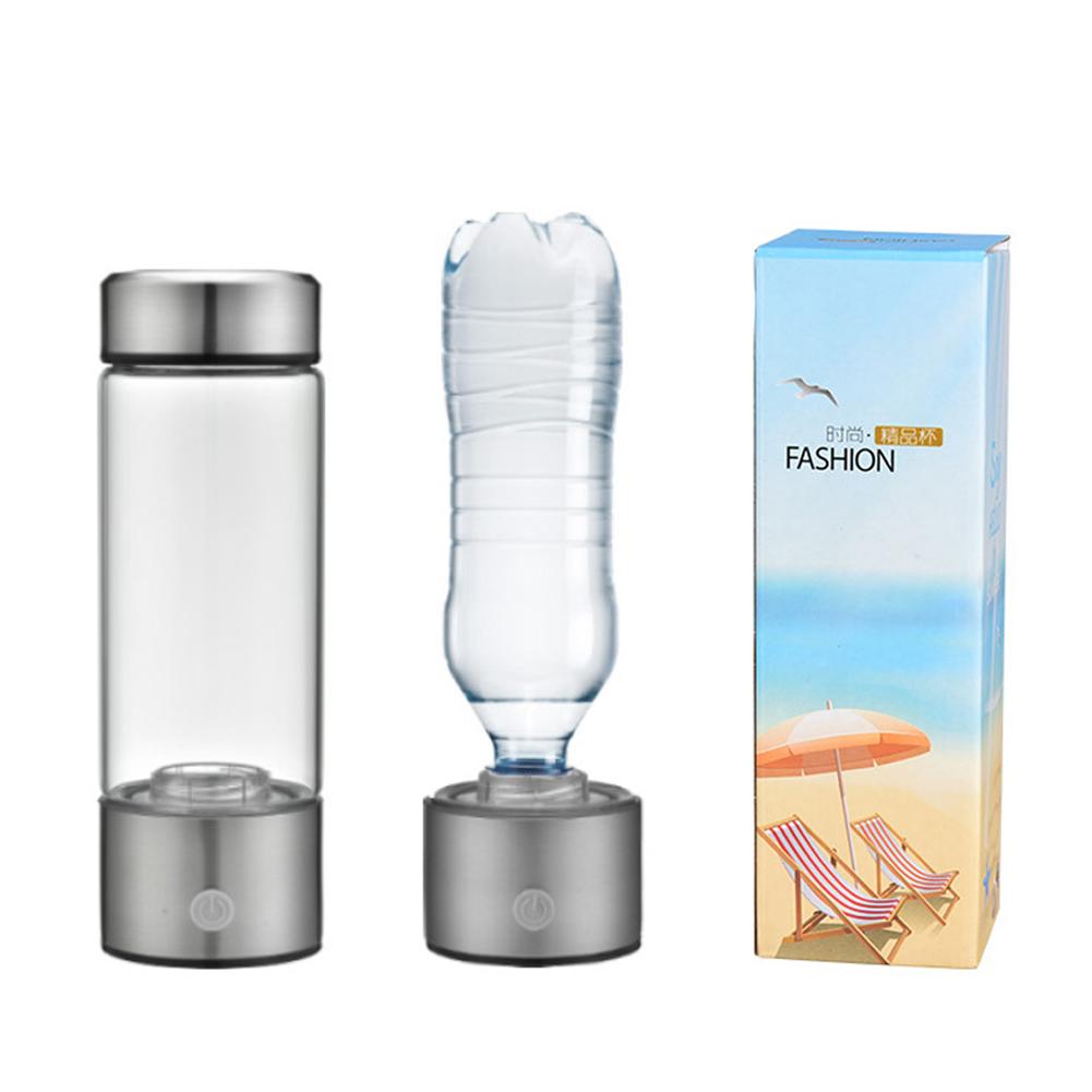 450ml Hydrogen-Rich Water Cup Electric Hydrogen Absorption Water Generator Bottle Filter Portable Hydrogen Absorption 1200MAH