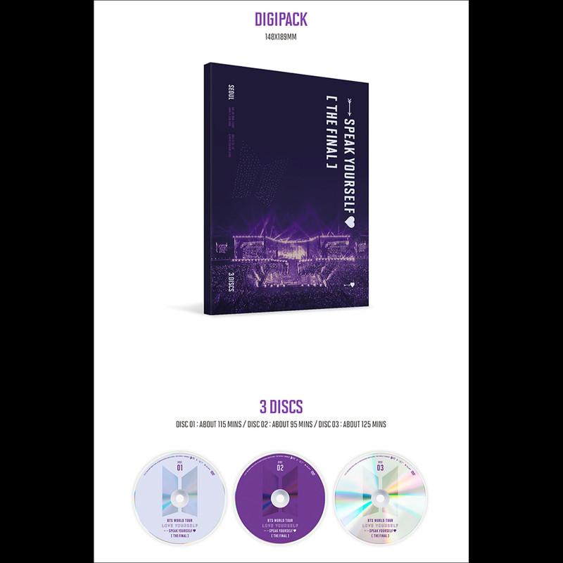 [DVD] BTS World Tour 'LOVE YOURSELF : SPEAK YOURSELF' : THE FINAL