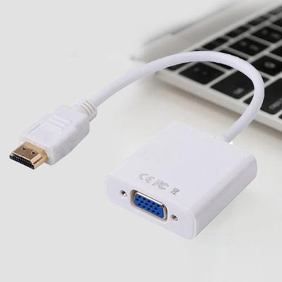 VGA Кабель Plug Play Превосходная передача сигнала Прочный HDMI Male на VGA Female Конвертер Адаптер для DVD
