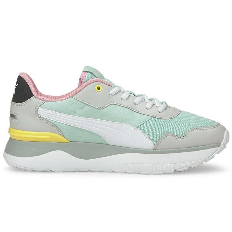Puma R78 Voyage Cool Versatile Shock Absorbing Durable Low Top Lifestyle Casual Shoes Women Sneaker Gray Green Pink 380729-04