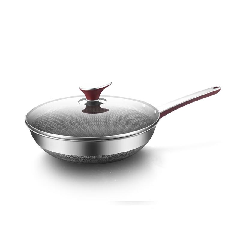 KBH Shimani 316 Stainless Steel Non-Stick Stir-Fry Pan