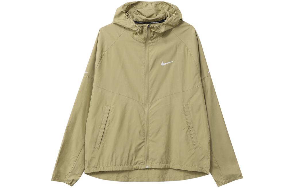 Nike MILER Jackets Men's Khaki Hooded Moderate Other DD4747-276