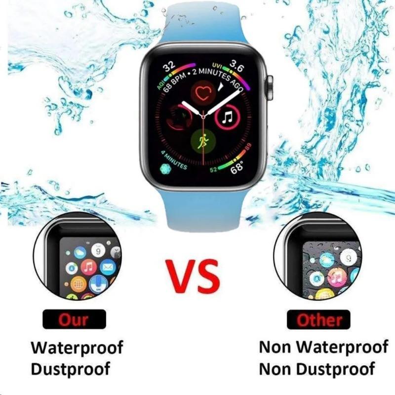 9D Full Cover Film Protector Screen для Apple Watch 10 49 мм 46 мм 42 мм Мягкая пленка для IWatch Series 9 41 мм 45 мм Ultra 2 49 мм Защитная пленка, а не стекло