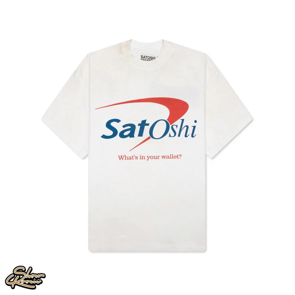 New Summer Vintage Satoshi Nakamoto TShirt Loose Plus Size for Unisex Retro Washed Finish