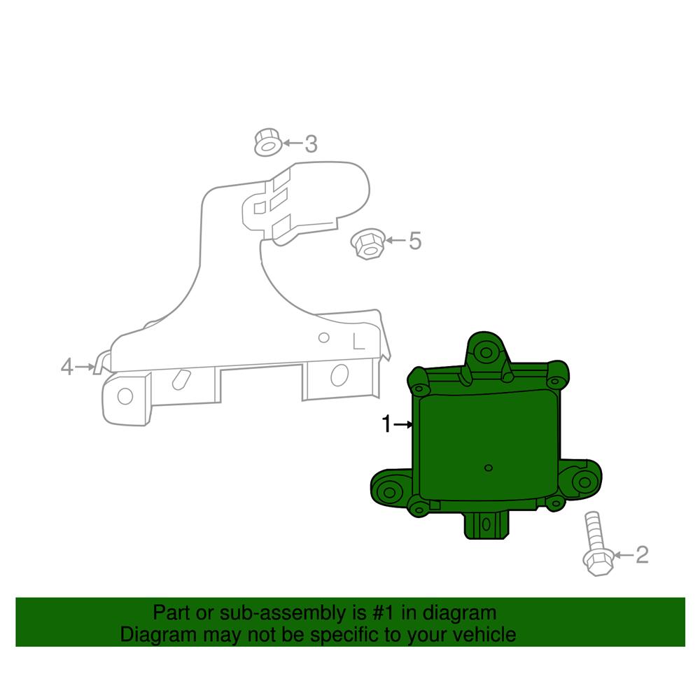 For Mazda 2016-2021 CX-9 Blind Spot Radar Monitoring Unit New # TK78-67-Y30E