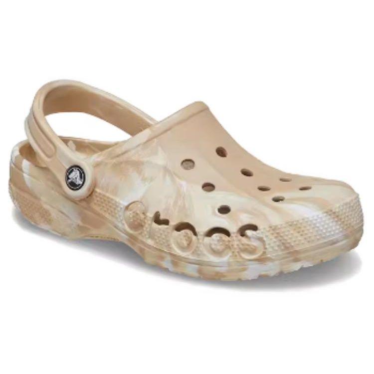 Crocs Ева Удобные Сабо с Закрытым Носком Женская Обувь Бежевый 206935-2ZM