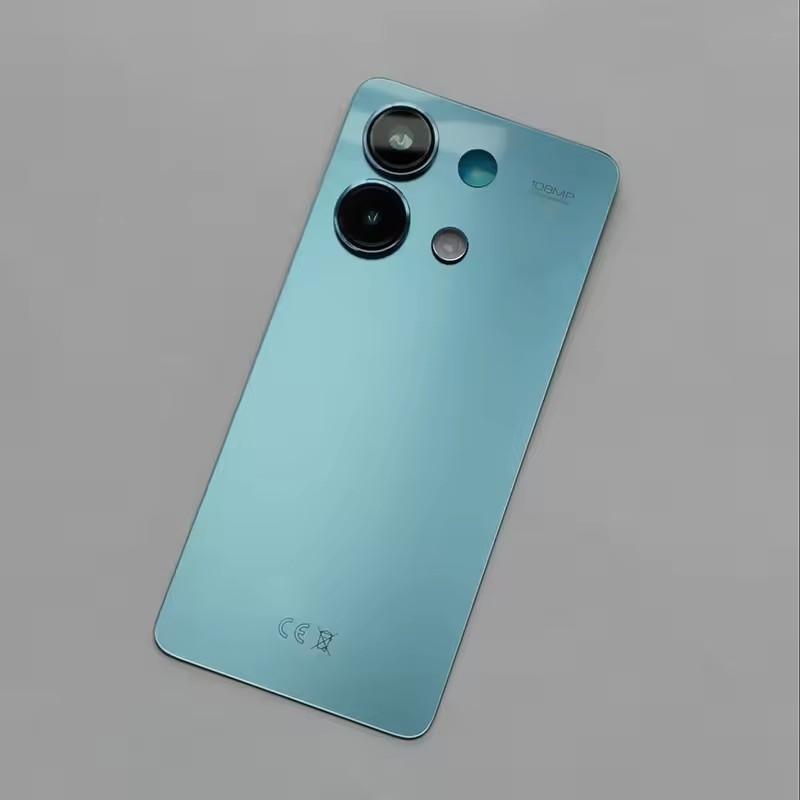 Battery Back Cover For Xiaomi Redmi Note 13 Note13 4G Rear Housing Case Repair Parts With Camera Lens