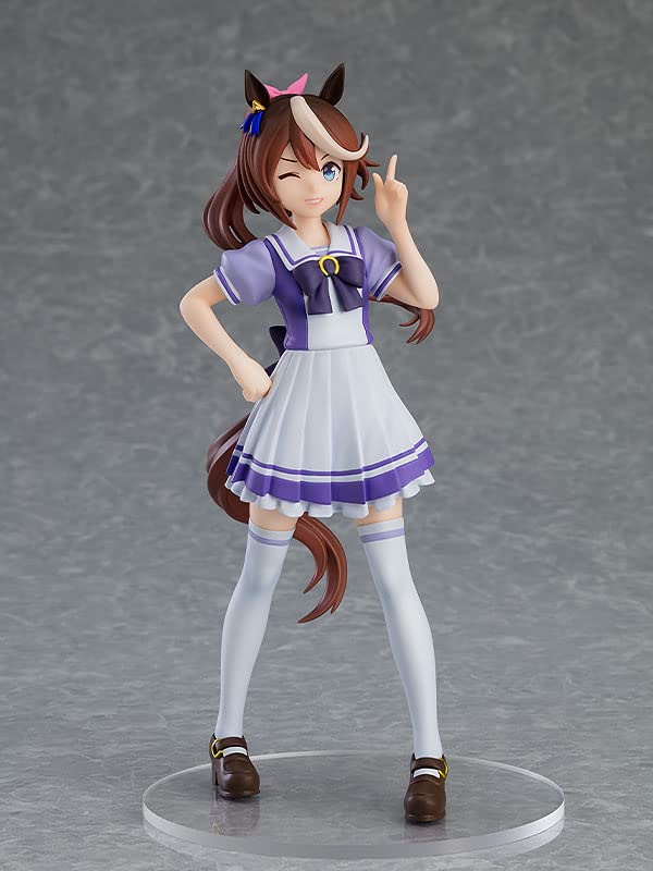 POP UP PARADE Uma Musume Pretty Derby Tokai Teio Uniform Ver. Полная фигурка, окрашенная в пластик, без масштаба