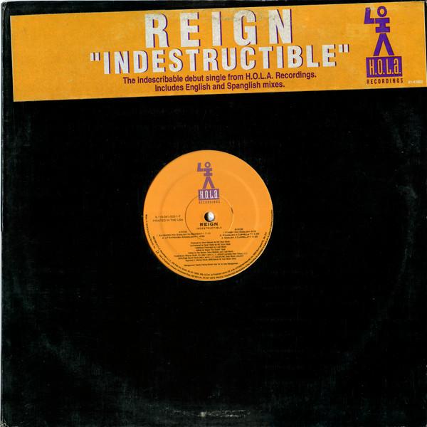 Виниловая пластинка REIGN 4 Indestructible 611934100317 H.O.L.A. ЗАПИСЬ 1996 США Рэп Хип-Хоп R&B Б/У