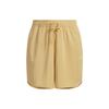 Originals Trefoil Od Shorts Solid Color Logo Embroidery Elastic Waist Loose Fit Regular Shorts Women Shorts Light-Gold White IK8603