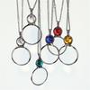 Alloy Multi-color optional 6x magnification Multipurpose Monolithic eyepiece Pendant Magnifying glass necklace Magnifier